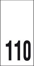 Kokomerkki - 110 - 10kpl