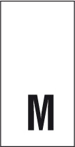 Kokomerkki - M - 10kpl