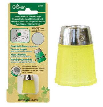 Clover: Silikonisormustin metallikärjellä, suuri