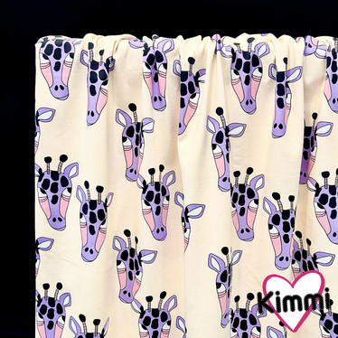 Kimmi: Giraffe luomupuuvillatrikoo, nude