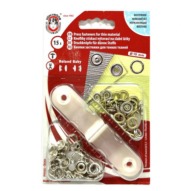KOH-I-NOOR: Roland Baby rengasneppari 10mm, samppanja