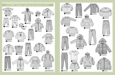 Ottobre design: Kids fashion 50-170cm, syksy 4/2021
