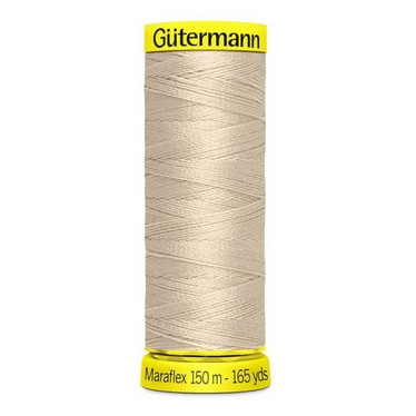 Gütermann Maraflex joustava ompelulanka 150m: Beige 722