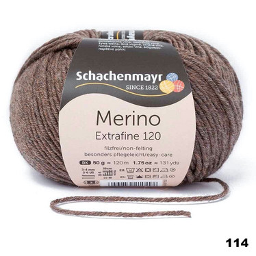 Schachenmayr: Merino Extrafine 120 neulelanka 50g