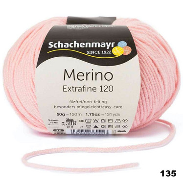 Schachenmayr: Merino Extrafine 120 neulelanka 50g