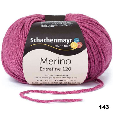 Schachenmayr: Merino Extrafine 120 neulelanka 50g