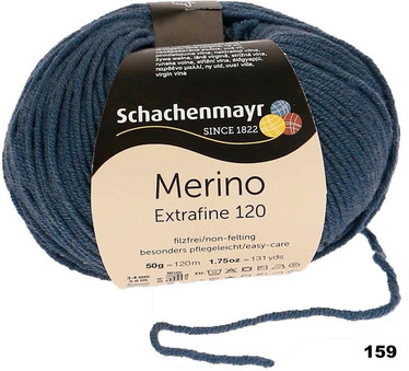Schachenmayr: Merino Extrafine 120 neulelanka 50g