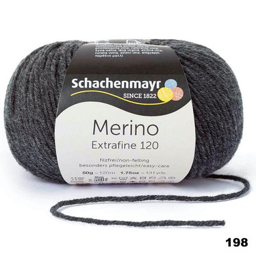 Schachenmayr: Merino Extrafine 120 neulelanka 50g, useita värejä