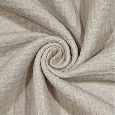 Double gauze: Harsokangas, vaalea beige