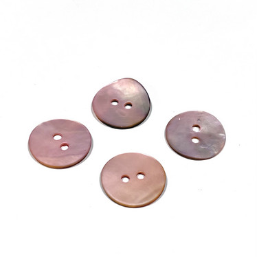 Drops: Nappi pyöreä 15mm, hillitty roosa