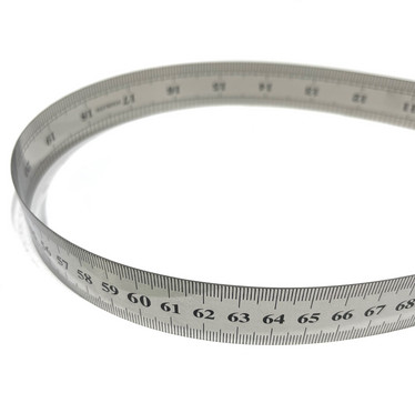 Taivuteltava teräsviivain 1m 26mm