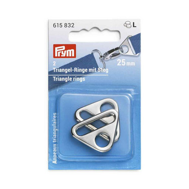 Prym: Hihnankannatin 25mm, hopea