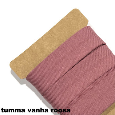 Trikookantti 20mm 3m, useita eri värejä