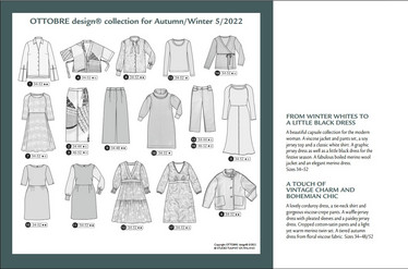 Ottobre design: Woman 34-52, syksy/talvi 5/2022