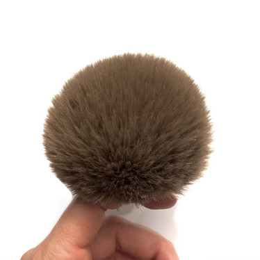 Pehmotupsu 8cm, vaaleanruskea