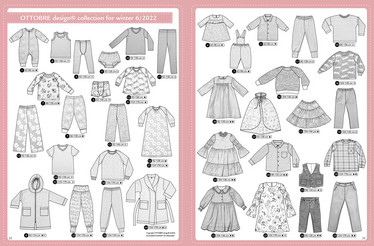 Ottobre design: Kids fashion 62-170cm, talvi 6/2022