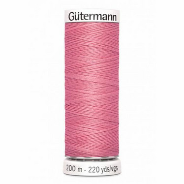 Gütermann ompelulanka 200m: Vaaleanpunainen 889