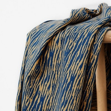mind the MAKER: Bark, dry mustard-ocean, jacquard neulos