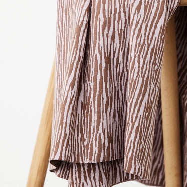 mind the MAKER: Bark, dusty brown-lilac, jacquard neulos