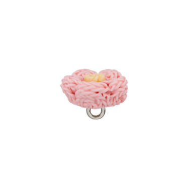 Prym: Nappi kukka 13mm, vaaleanpunainen