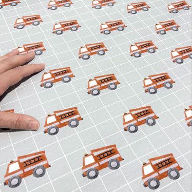 Digitrikoo: Paloautot, vaaleanharmaa
