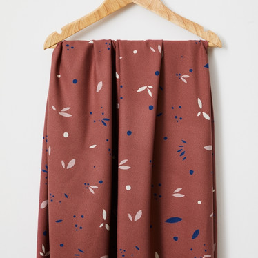 mind the MAKER: Vera crape, petal rosewood, viskoosikreppi
