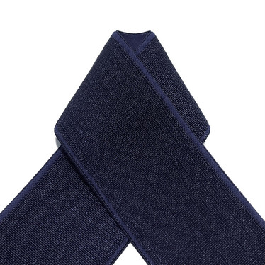 Pehmoinen alusvaatekuminauha 40mm, tummansininen
