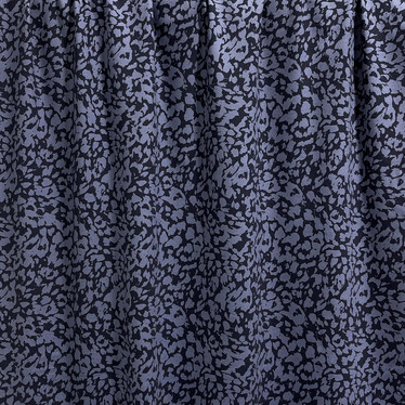 Digitrikoo: Abstrakti leopardi, tummansininen - jeans