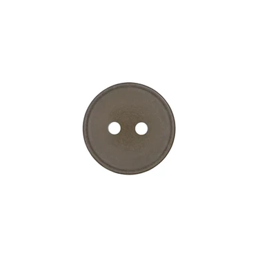 Prym: Tummanharmaa polyesterinappi 12mm