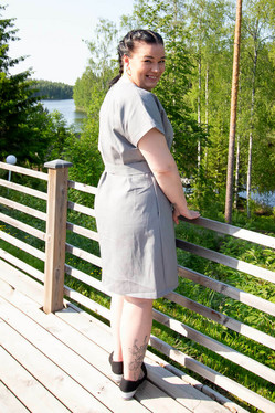 Jujuna, kaavapaketti: Karuselli-mekko 32-56