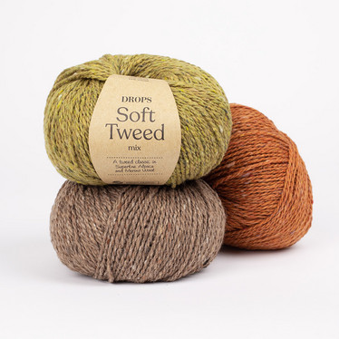 Garnstudio Drops: Soft tweed