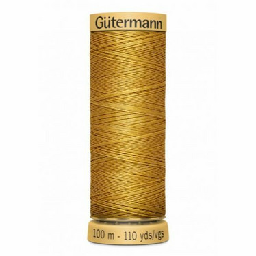 Gütermann: 100% puuvillalanka 100m: Okra 847