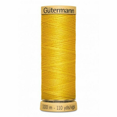 Gütermann: 100% puuvillalanka 100m: Keltainen 588