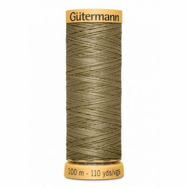Gütermann: 100% puuvillalanka 100m: Tumma beige 1015