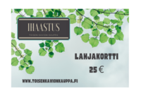 Ihaastuksen lahjakortti 25 €