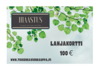 Ihaastuksen lahjakortti 100 €