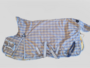 Horze kelta-harmaa ruudullinen ulkotoppaloimi 300 g 115 cm