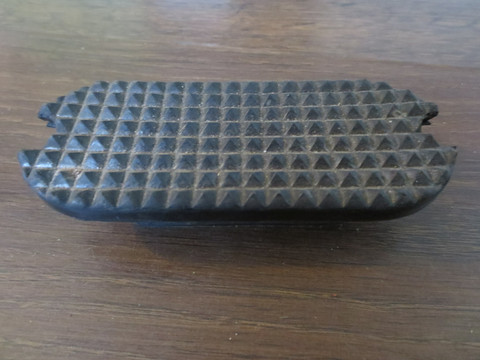 Jalustinkumi musta 1kpl! 10 cm