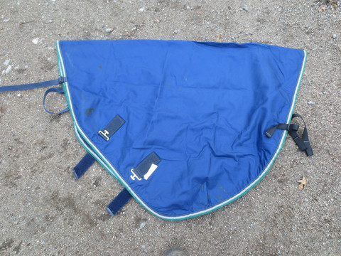 Sininen Bucas Smartex kaulakappale ulkoloimeen 155 cm