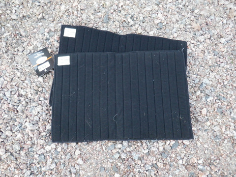 Horse Comfort pintelinaluset, musta-valkoiset 2 kpl