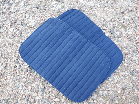 Sini-valkoiset pintelinaluset 2 kpl