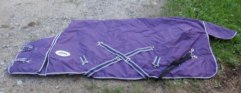 Riding House tumman liila ulkotoppaloimi n. 200 g, 165 cm