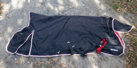 Finntack musta highneck vuoreton sadeloimi 145 cm