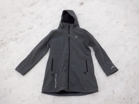 HV Polo Softshell parka-takki, harmaa XXL