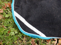 Musta ratsastusloimi, fleece 155 cm