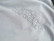 Paksu harmaa fleeceloimi 145 cm mustilla kanteilla