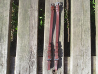 Ruskeat poskiremmit, 31 cm