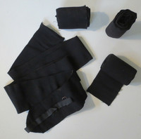 Mustat joustopintelit 4 kpl