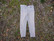 CRW vaaleat ratsastushousut kangaspolvipaikoilla 150 cm
