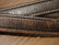 Tummanruskeat laadukkaat jalustinremmit 155 cm
